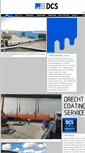 Mobile Screenshot of dcscoating.nl